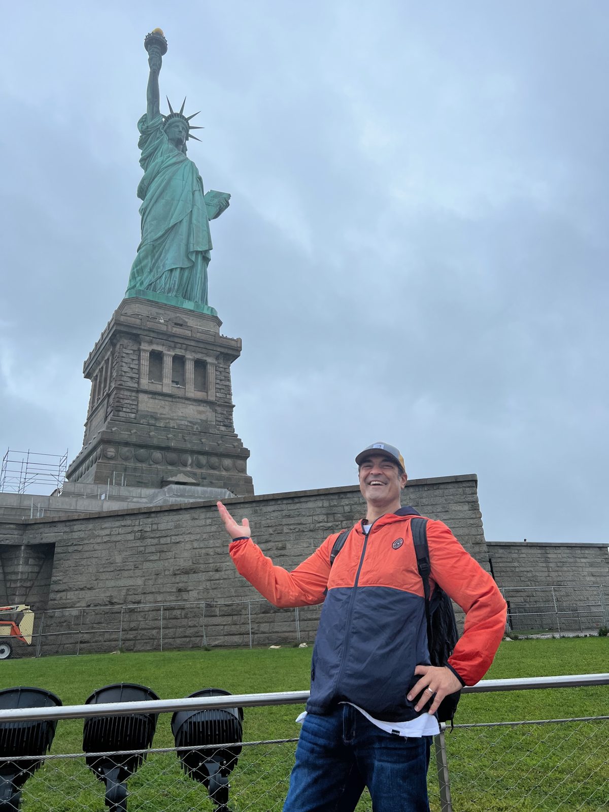 Nico at Ellis Island during ETH NYC 2023